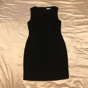 *CALVIN KLEIN* black sleeveless dress